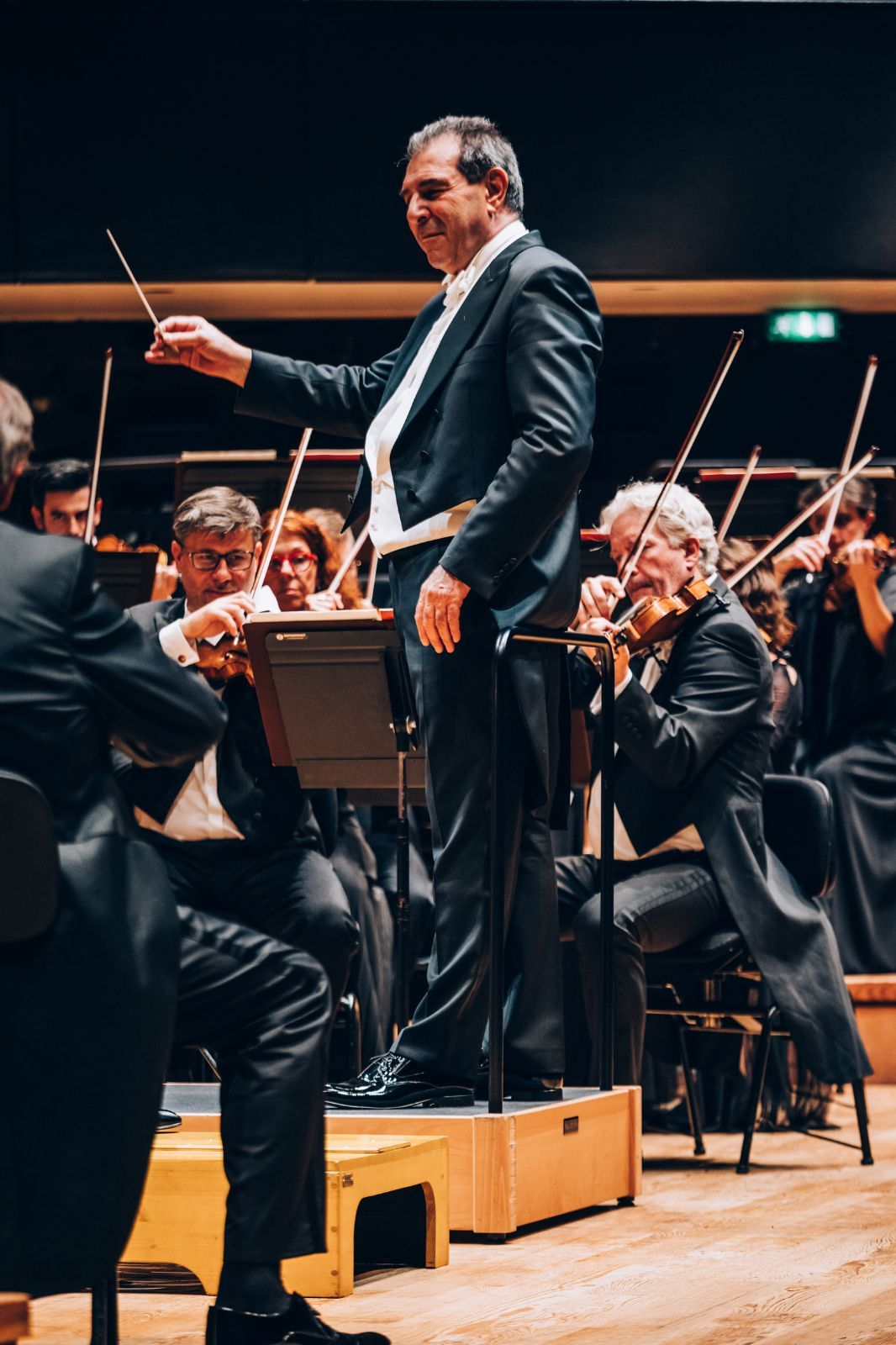 Daniele Gatti dirige la Staatskapelle de Dresde à la Philharmonie © Clément Savel