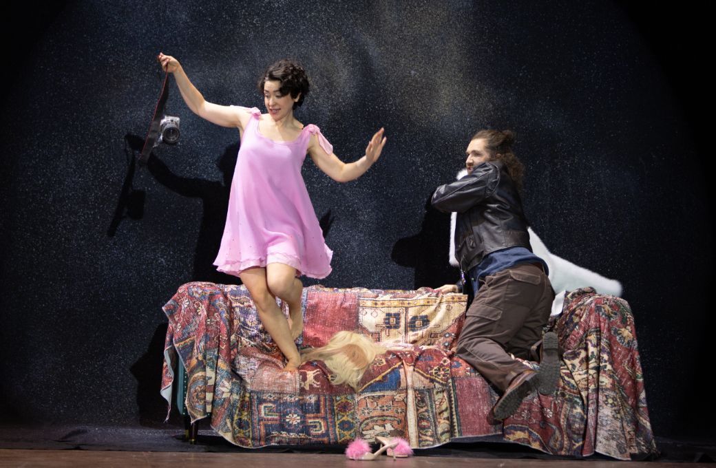 Juliana Zara (Lulu) und Tristan Blanchet (Maler) &copy; Pedro Malinowski