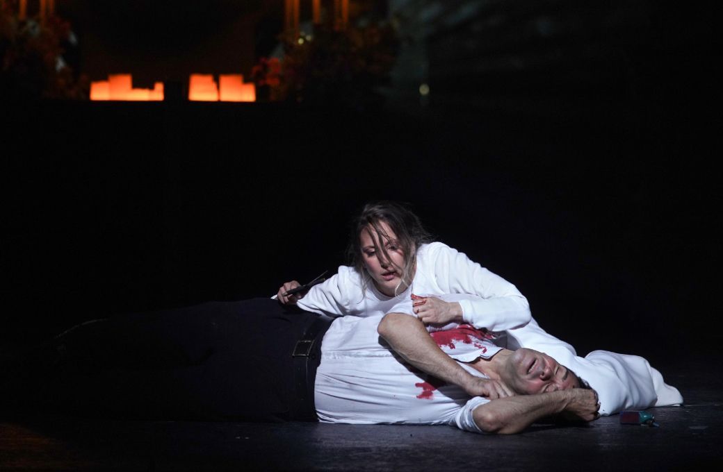 Vannina Santoni (Julieta) e Ismael Jordi (Romeo) &copy; Javier del Real | Teatro Real