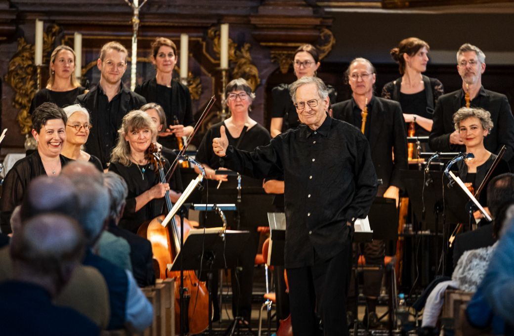 Sir John Eliot Gardiner mit The Constellation Orchestra &copy; Bernd Jaufmann