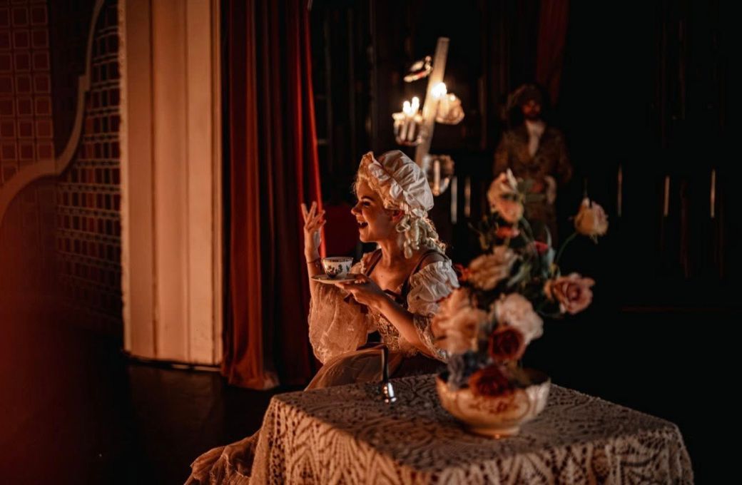 Monta Martinsone in Pergolesi’s <i>La serva padrona</i> &copy; Nauris Veiss