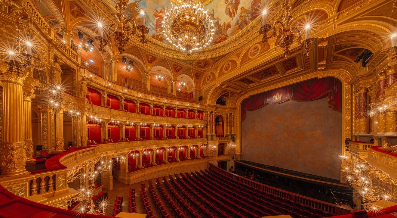 Auditorium of Hungarian State Opera © Attila Nagy / Hungarian State Opera
