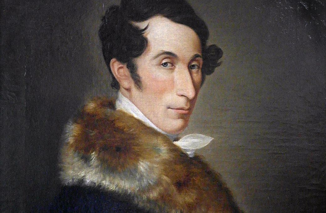 Carl Maria von Weber, Porträt von Ferdinand Schimon (1825) © Public domain