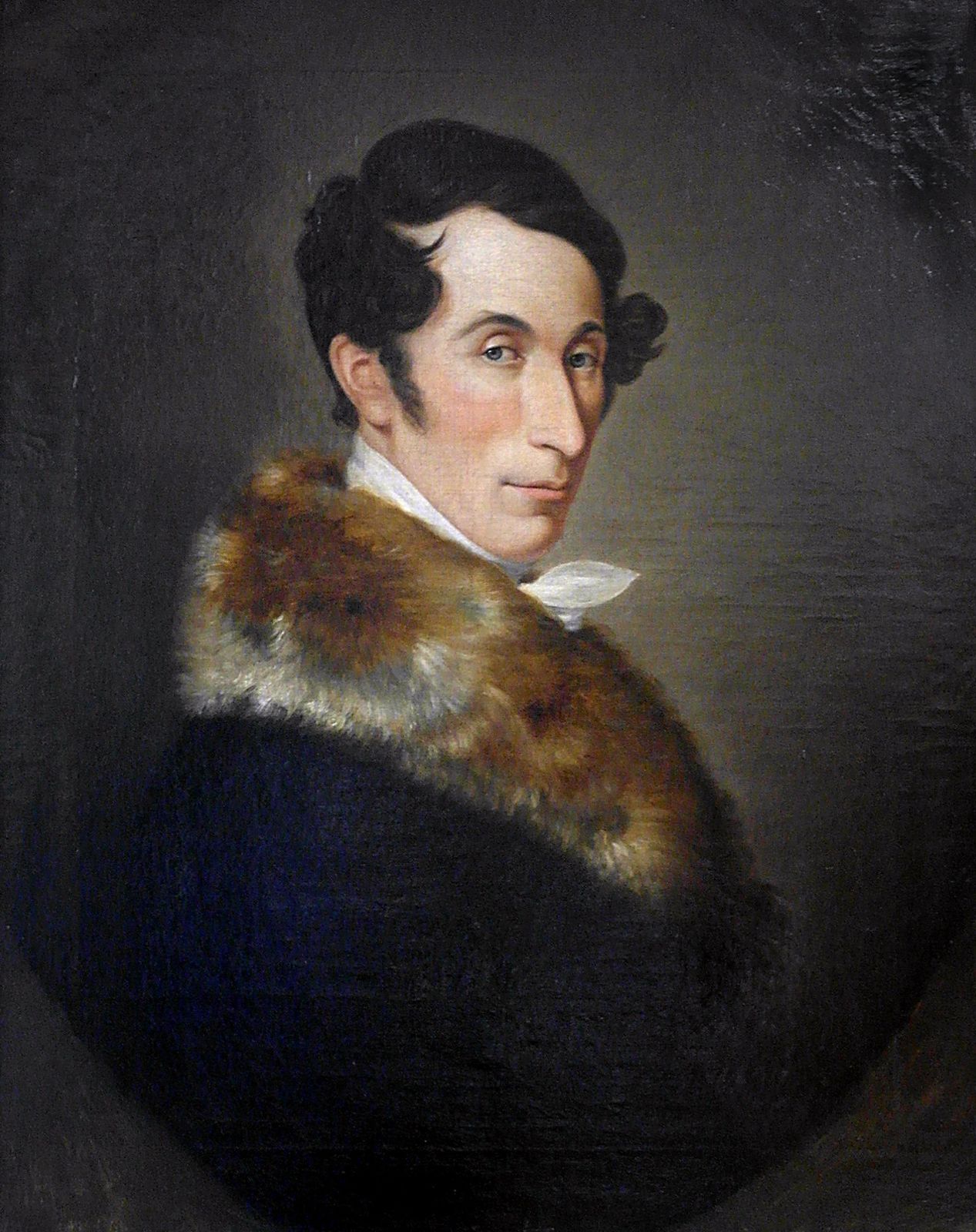 Carl Maria von Weber, Porträt von Ferdinand Schimon (1825) © Public domain
