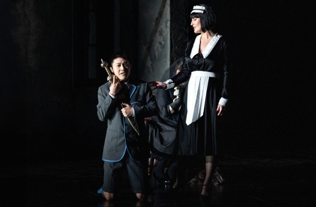 Zheng Jiang (Sesto) and Sarah Brady (Cleopatra) &copy; Richard Hubert Smith
