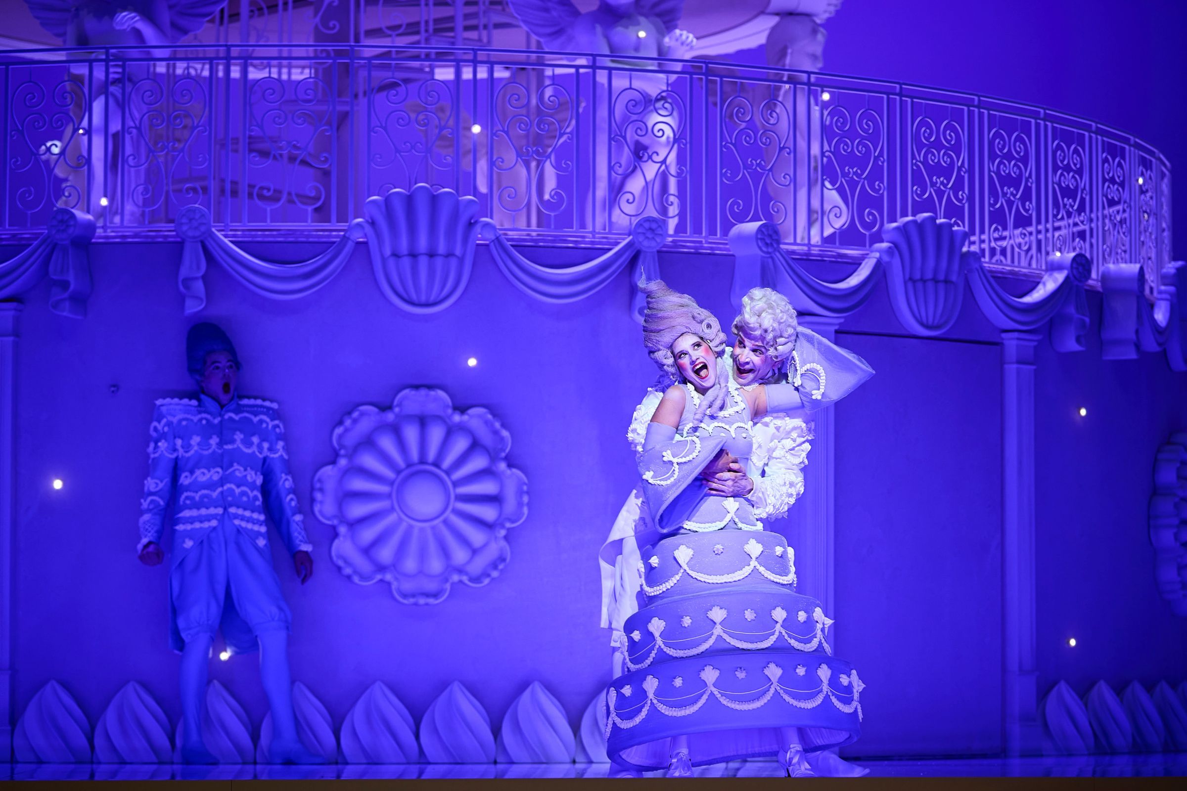 Sarah Blanch (Susanna) y Luca Pisaroni (Figaro) © David Ruano | Gran Teatre del Liceu