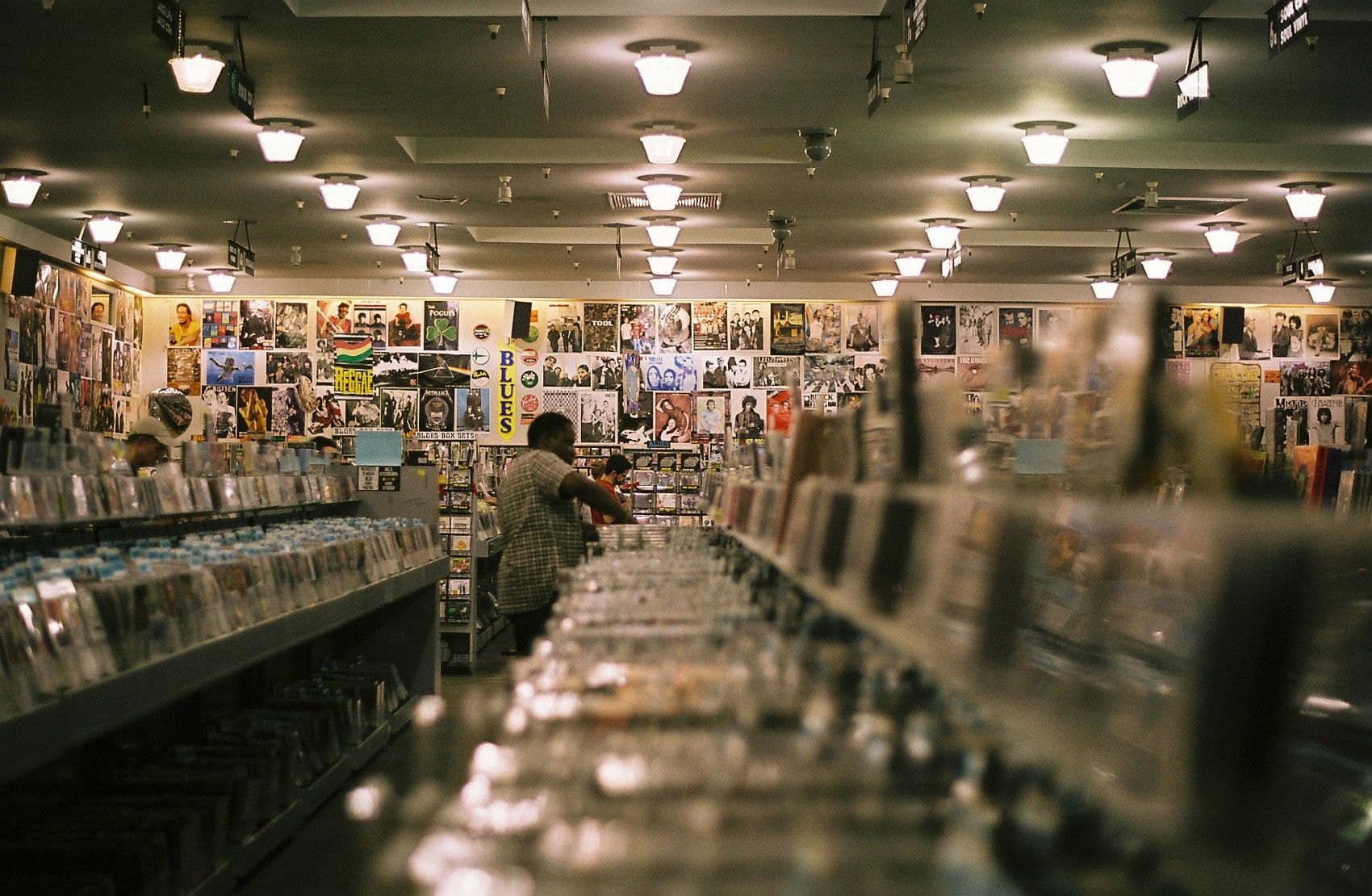 Amoeba Records, San Francisco, 2008 © Laura Thorne