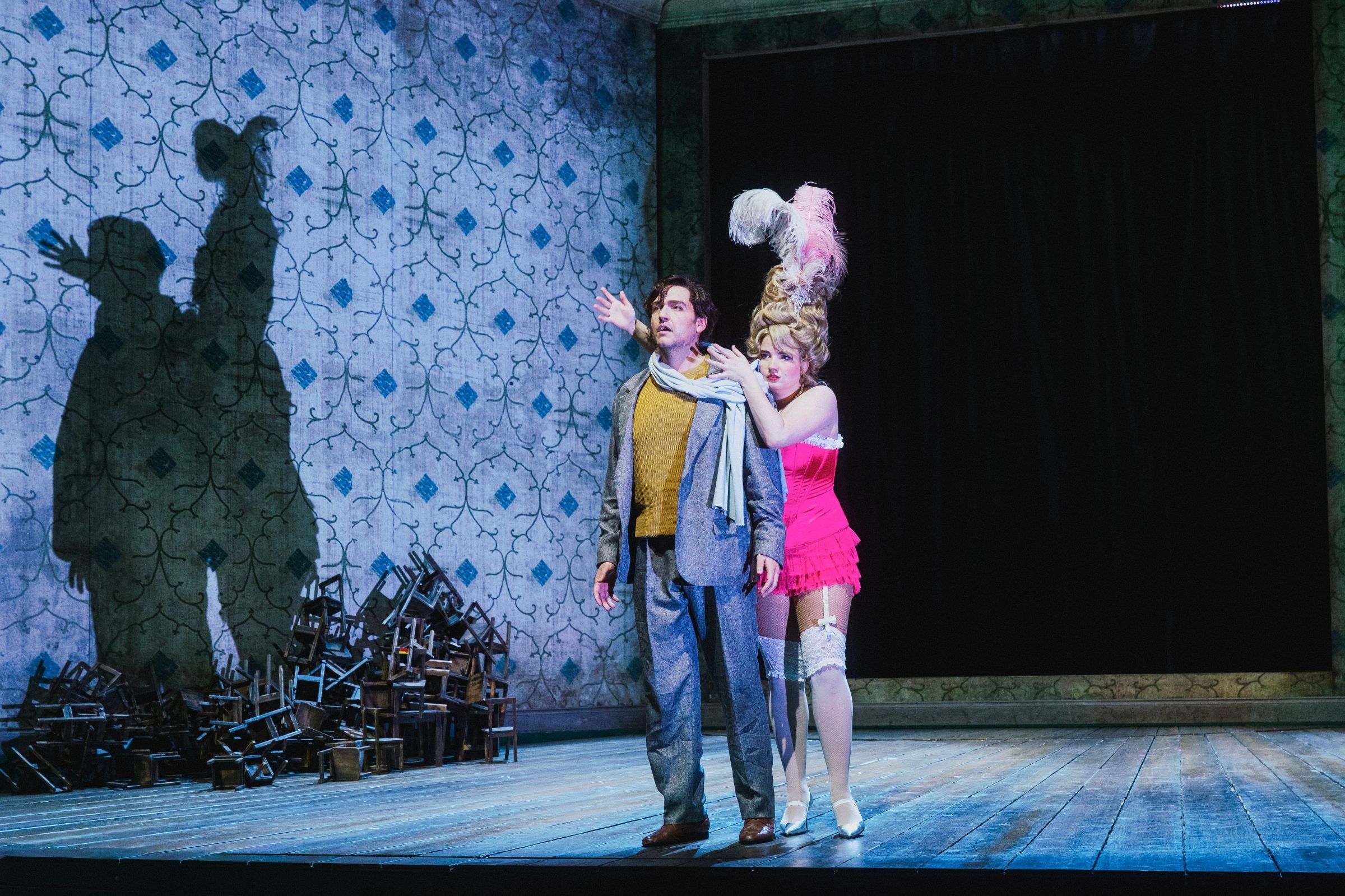 Attilio Glaser (Hoffmann) und Hedwig Ritter (Giulietta) © Marco Sommer | Volksoper Wien