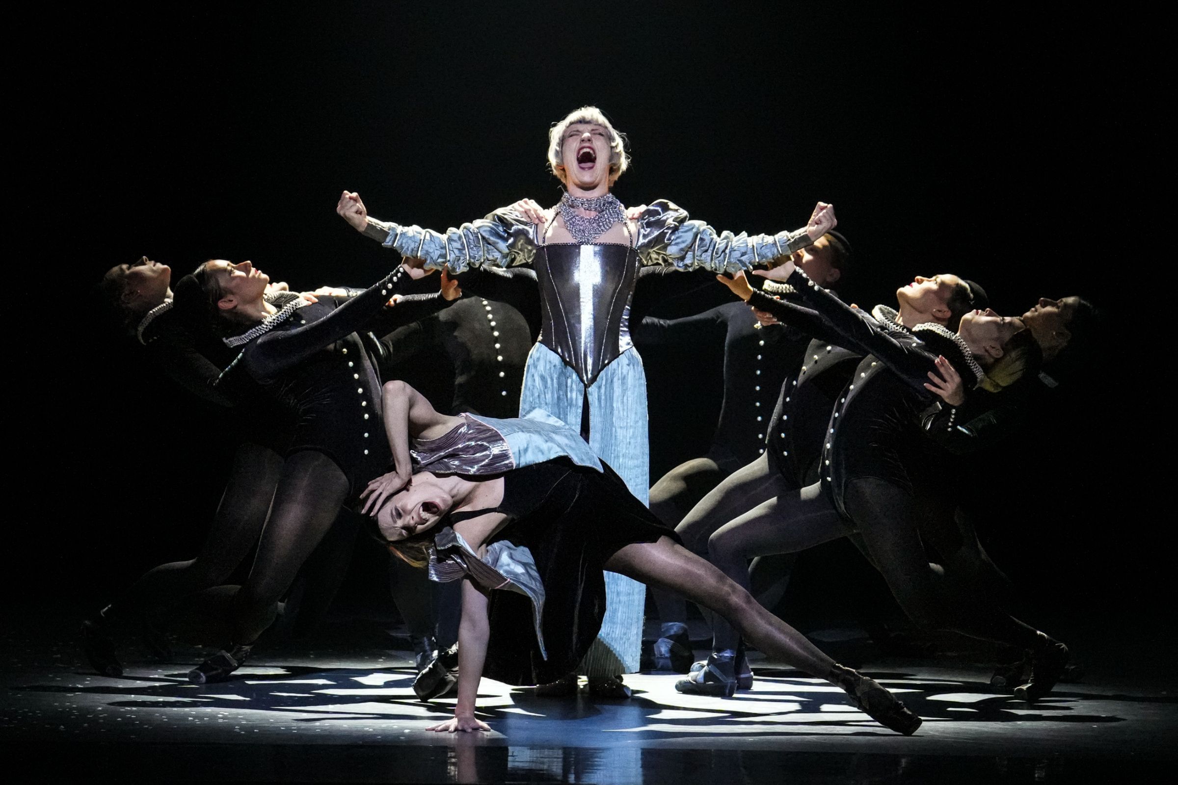 Madeline Squire and Roseanna Leney in Sophie Laplane’s  <i>Mary, Queen of Scots</i> &copy; Steven Pisano