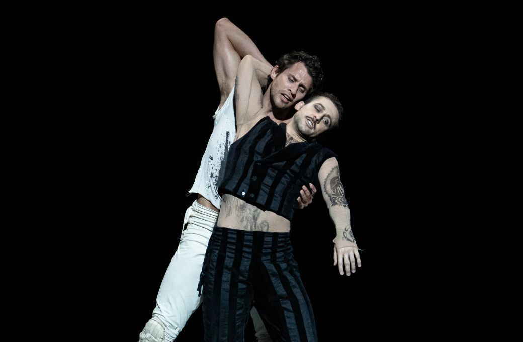 Nicol Edmonds and Bruno Micchiardi in Sophie Laplane&rsquo;s <i>Mary, Queen of Scots</i> &copy; Steven Pisano