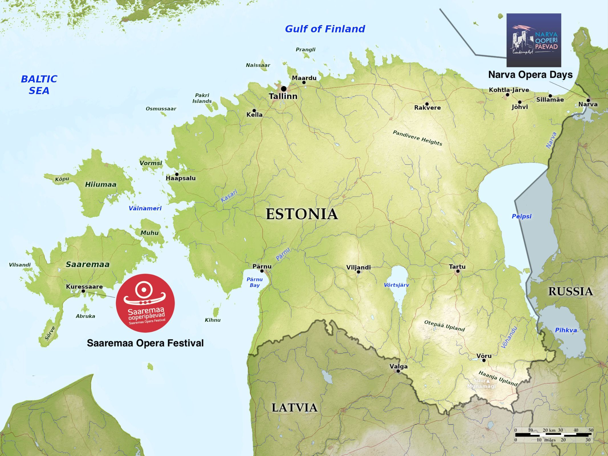 Saaremaa Opera Festival and Narva Opera Days &copy; Blue Green Atlas | Bachtrack