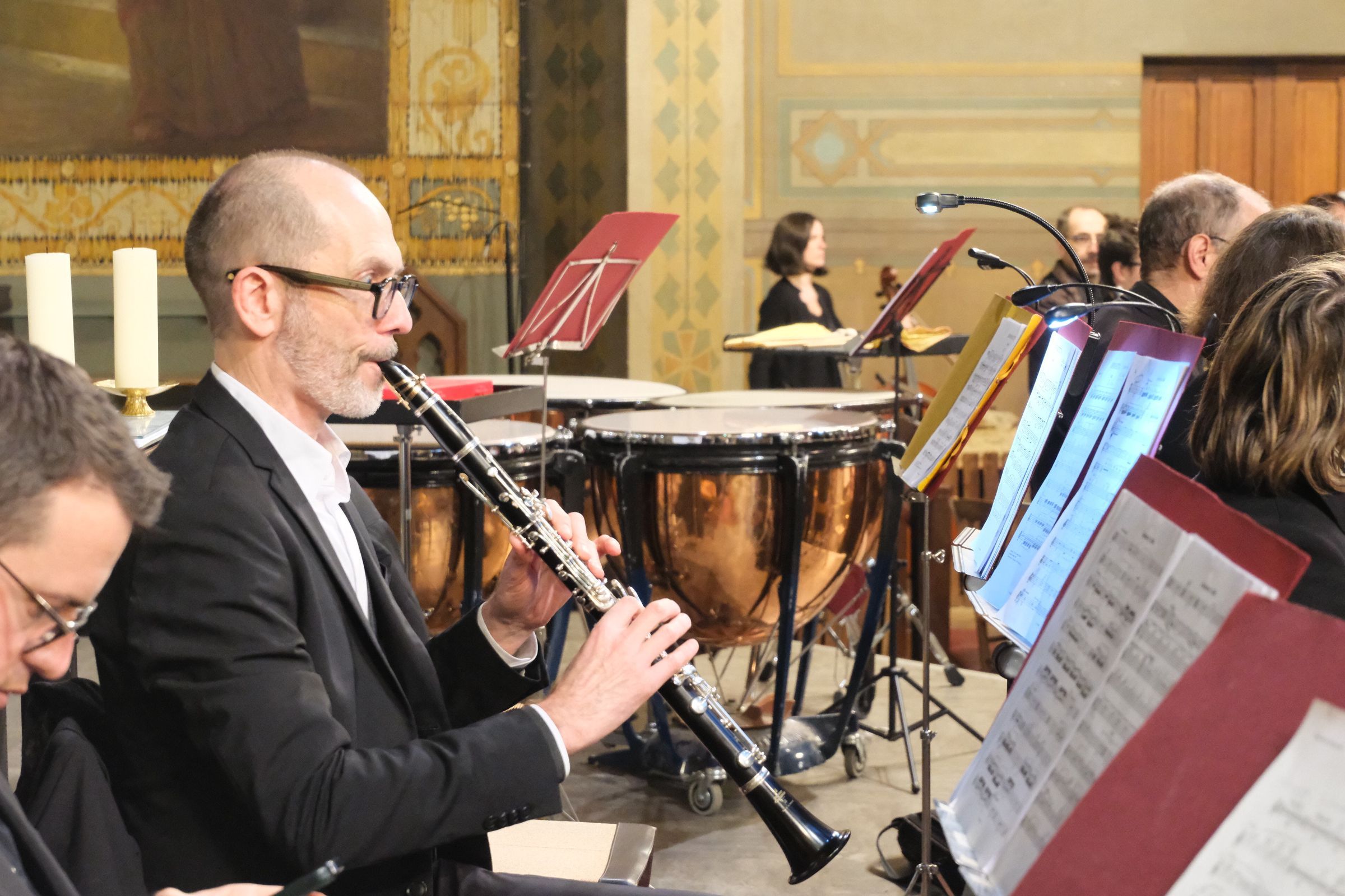 Olivier, au sein d'Ut Cinquième &copy; Rémi Monti / Bachtrack