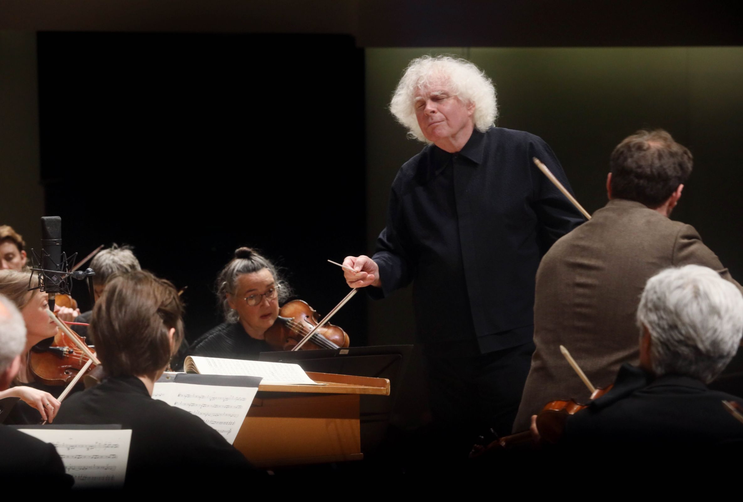 Sir Simon Rattle &copy; Mark Stedman for National Concert Hall Ireland