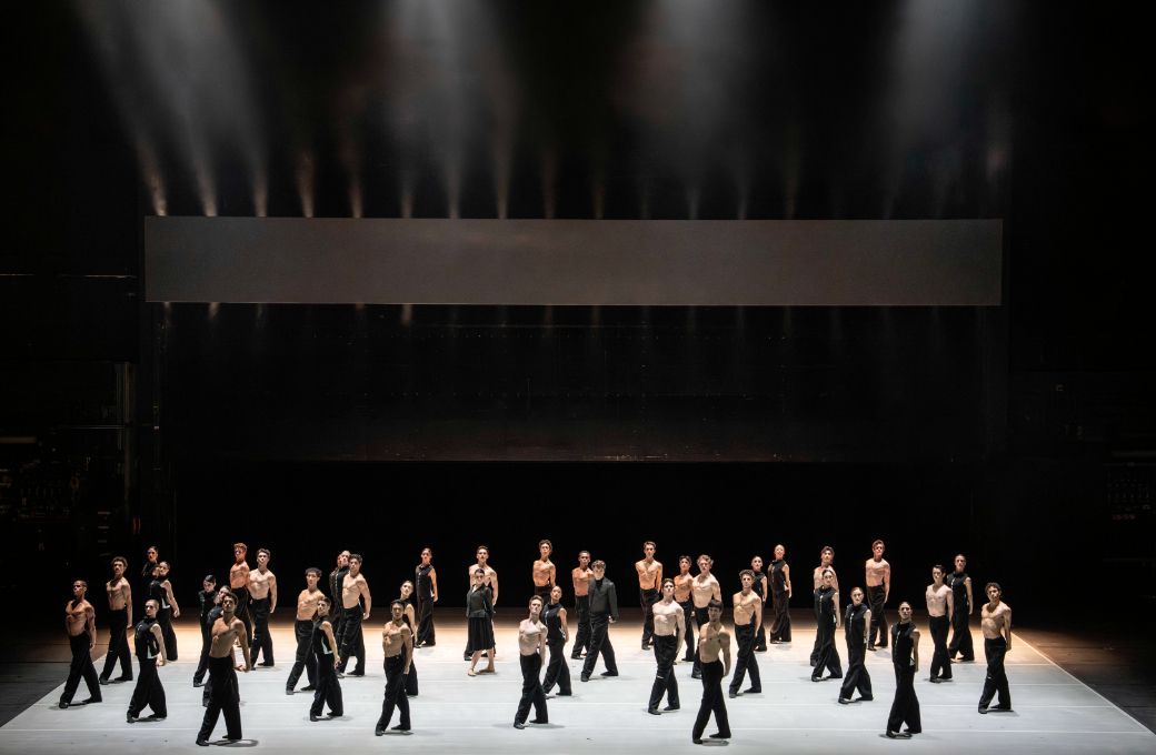 Artists of The Royal Ballet in <i>Salle de danse</i> &copy; The Royal Ballet 2026. Johan Persson