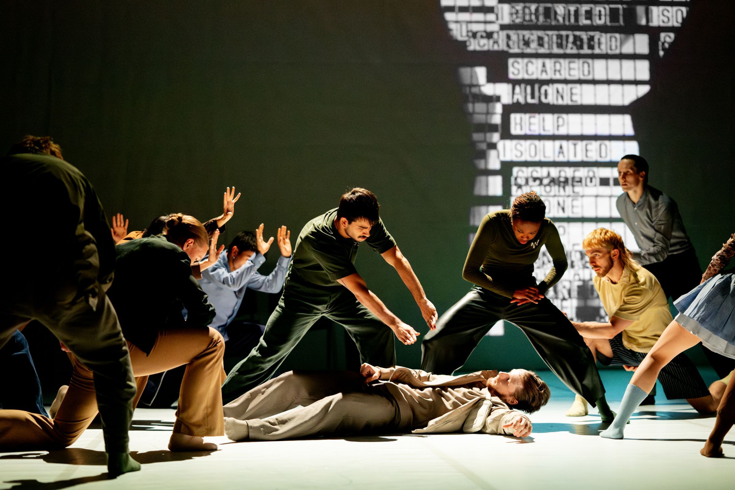 Rambert in Emma Evelein’s <i>Gallery of Consequence</i> © Yiling Zhao