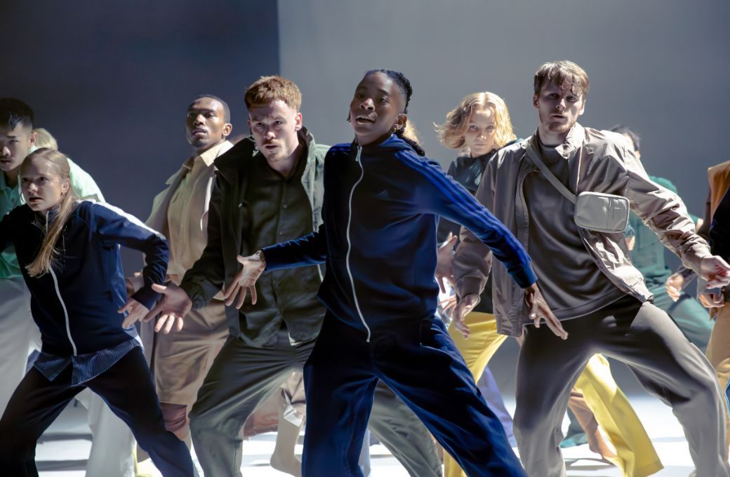 Rambert in Emma Evelein’s <i>Gallery of Consequence</i> © Yiling Zhao
