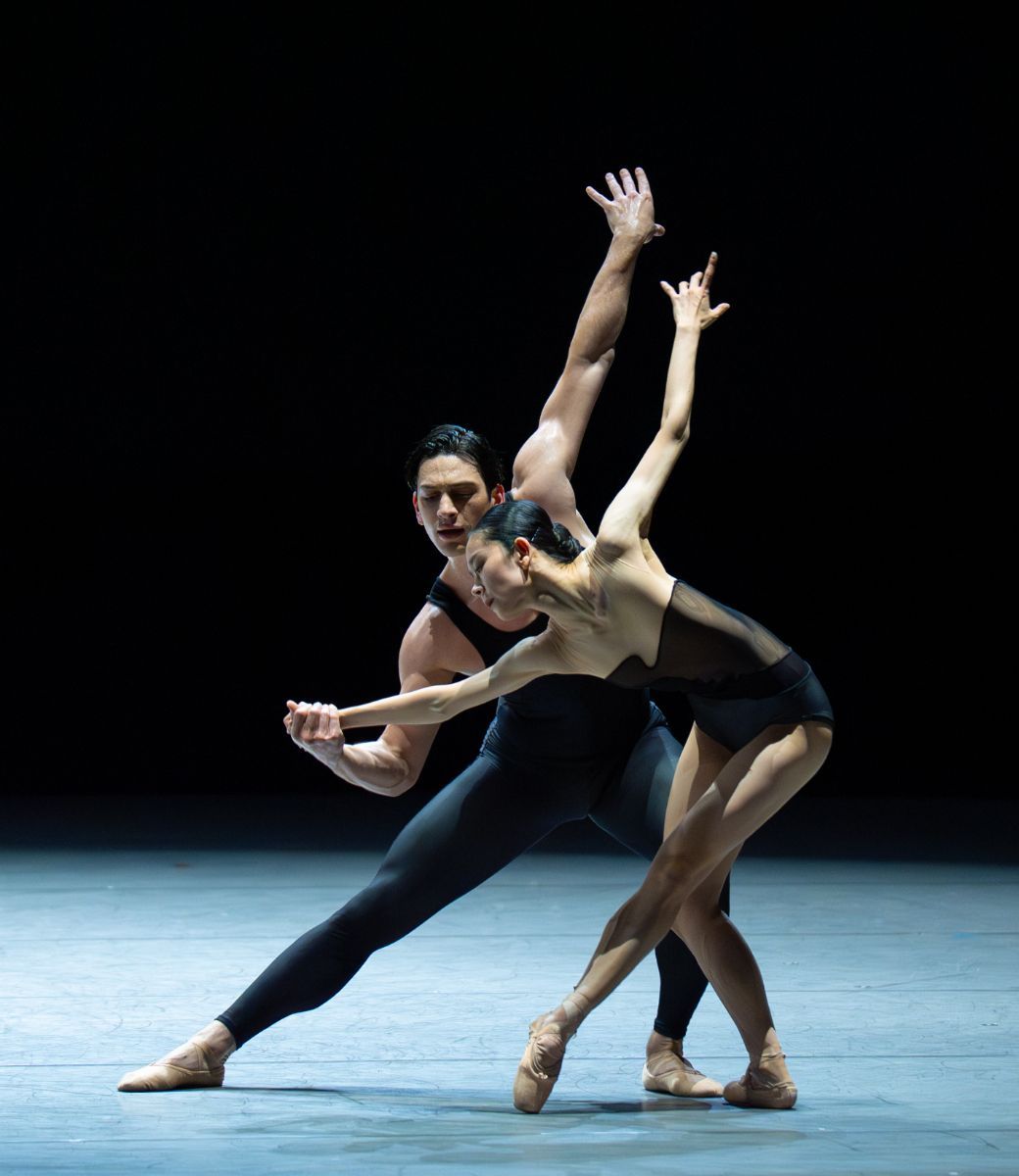 Giorgi Potskhishvili and Jessica Xuan in David Dawson&rsquo;s <i>Empire Noir</i> &copy; Altin Kaftira