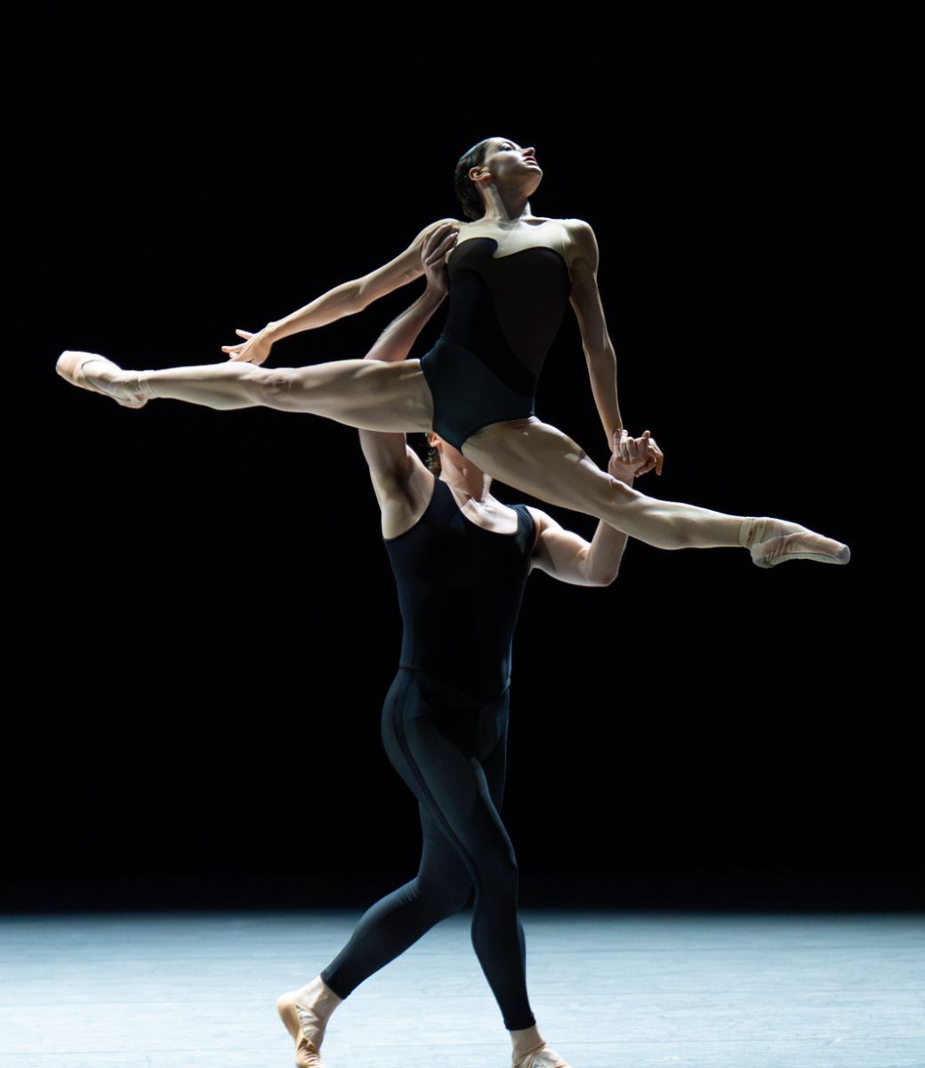 Salome Leverashvili and Conor Walmsley in David Dawson&rsquo;s <i>Empire Noir</i> &copy; Altin Kaftira