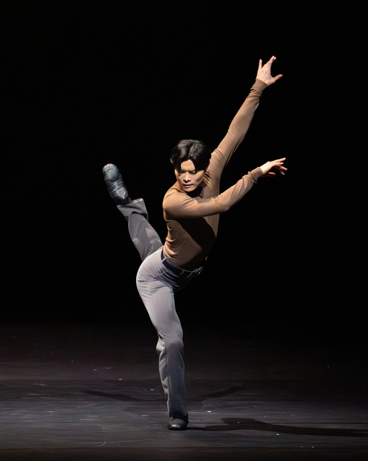 Young Gyu Choi in Alexei Ratmansky’s <i>Solitude</i> &copy; Altin Kaftira