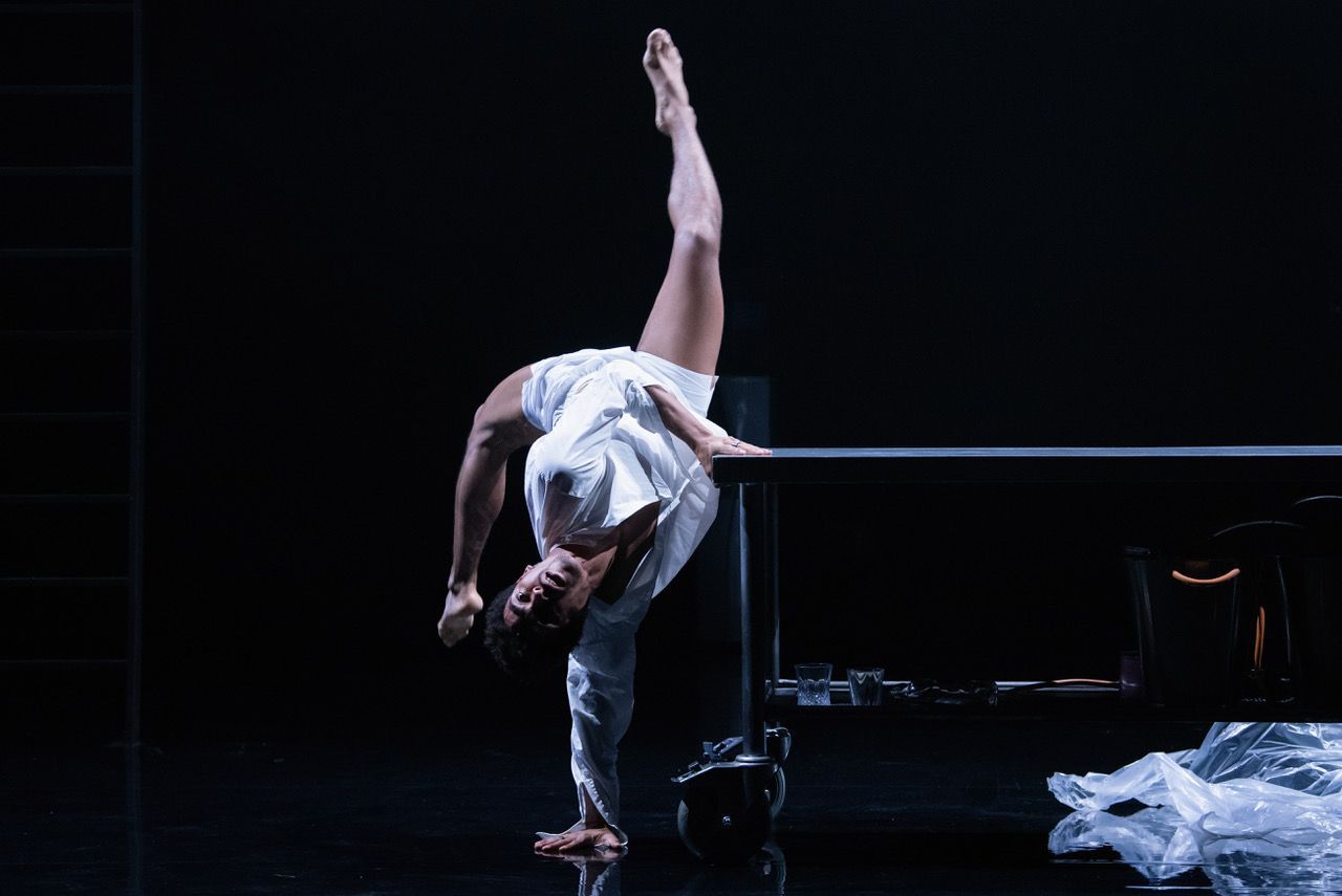 Liam Francis in Ben Duke’s <i>Ruination</i> for Lost Dog &copy; Johan Persson