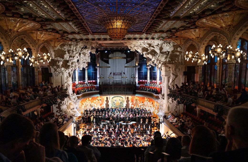 Concierto conmemorativo de Gaud&iacute; en el Palau de la M&uacute;sica &copy; Rachael Hacking