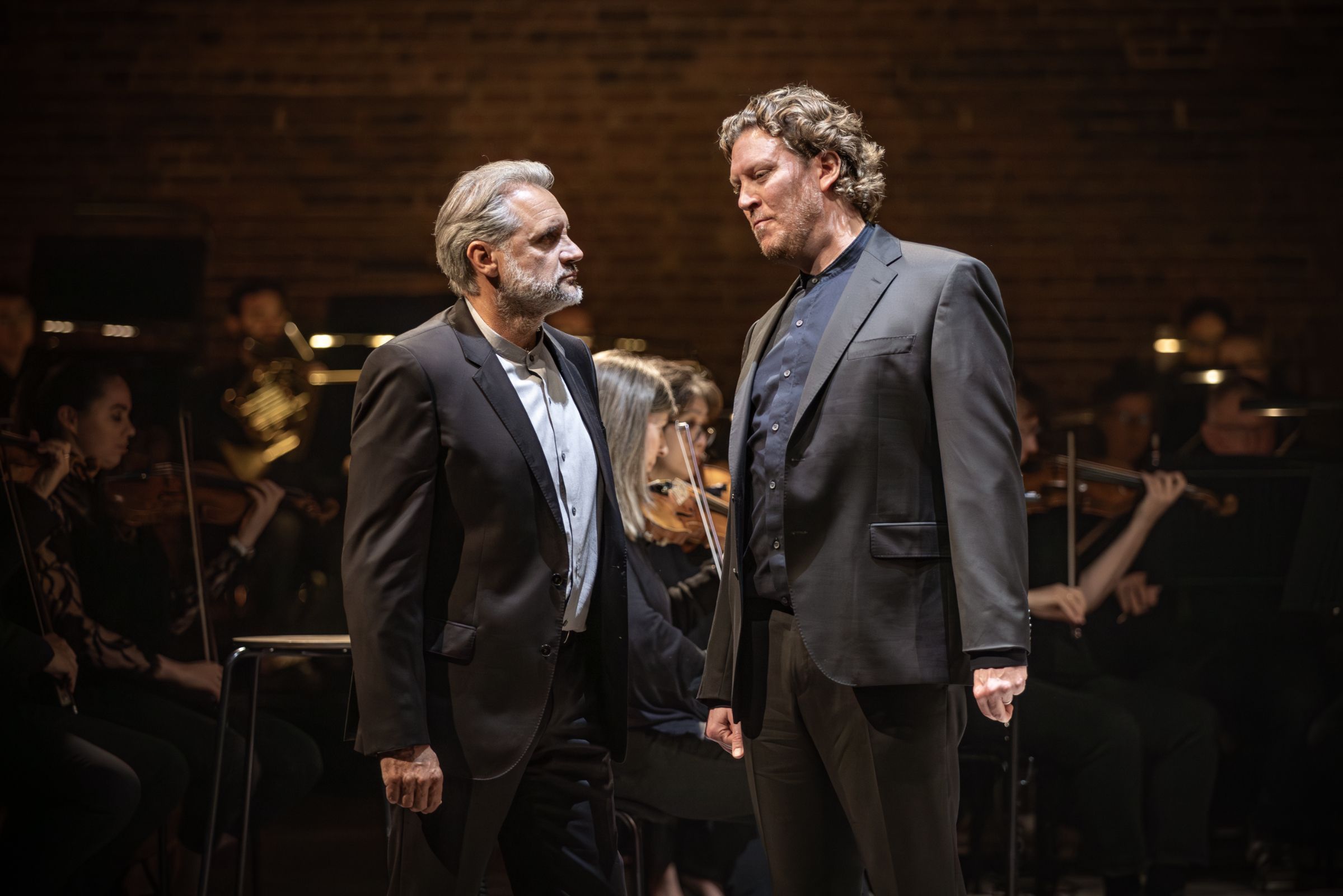 Nicolas Testé (Arkel) and Gordon Bintner (Golaud) © Craig Fuller