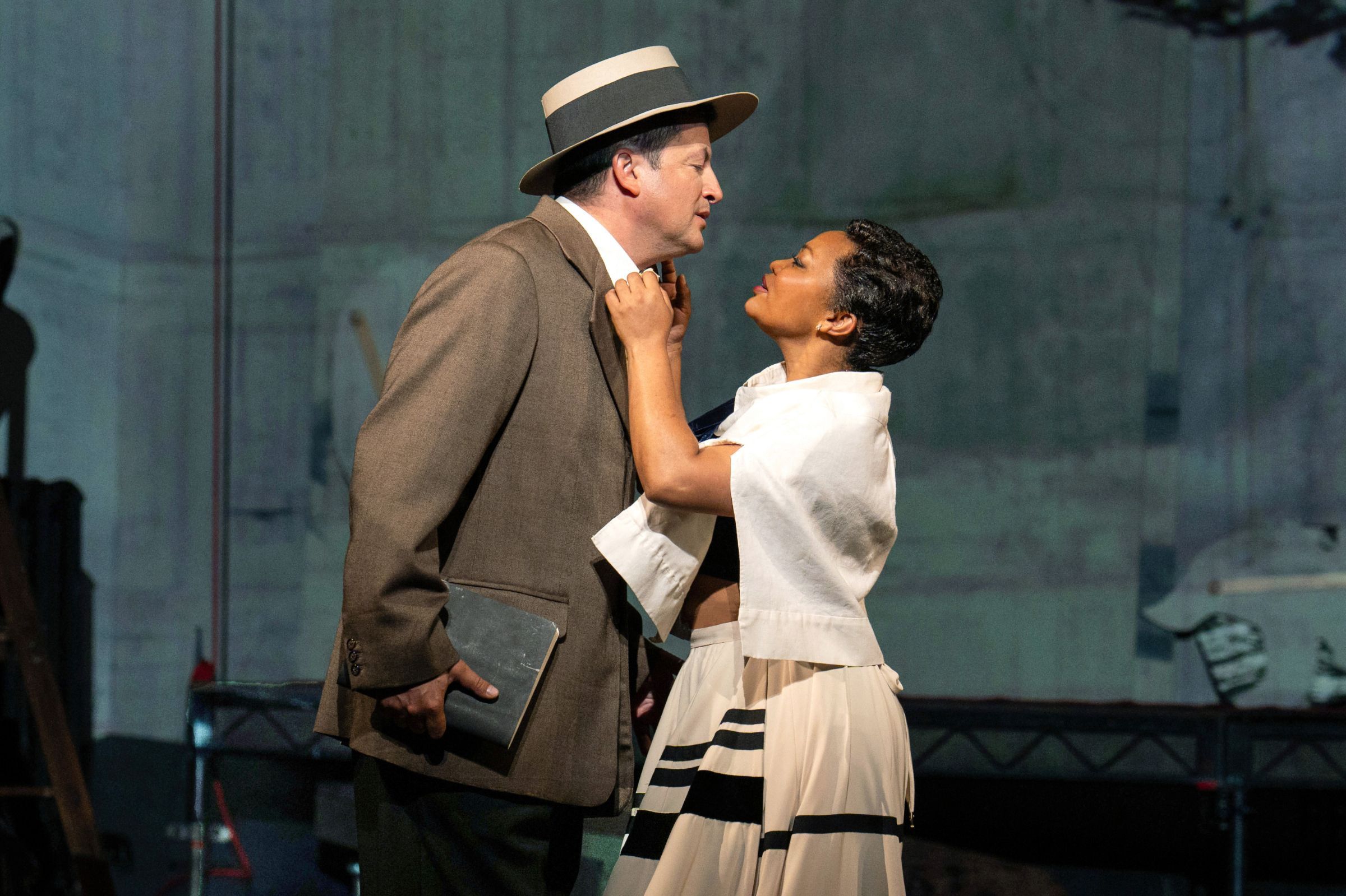 Krystian Adam (Orfeo) and Roseline Wilkens (dancer, Euridice) &copy; Glyndebourne Productions Ltd | Photo: Richard Hubert Smith