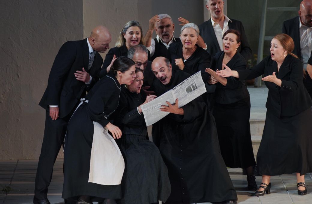 Escena de <i>El Gato Mont&eacute;s</i> &copy; Elena del Real | Teatro de la Zarzuela