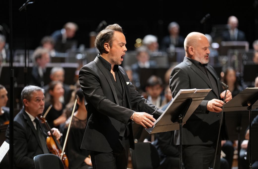 Julien Behr et Florian Boesch dans le <i>War Requiem</i> © Christophe Abramowitz / Radio France