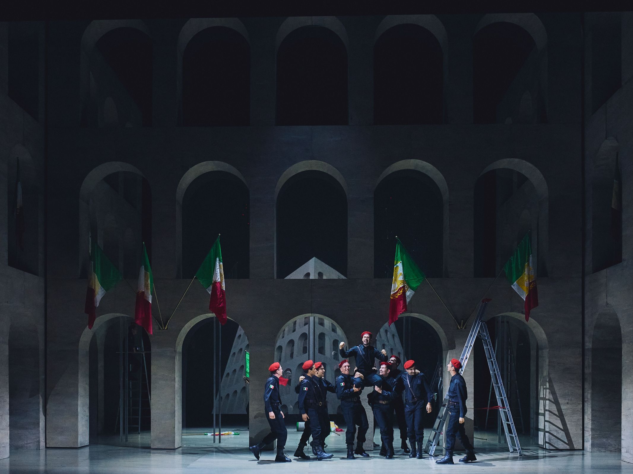 <i>Agrippina</i> à l'Opéra Orchestre Normandie Rouen © Fred Margueron