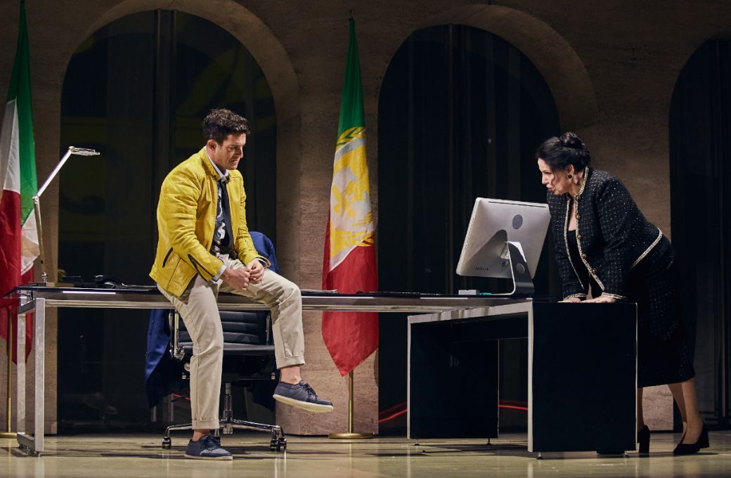 <i>Agrippina</i> à l'Opéra Orchestre Normandie Rouen © Fred Margueron