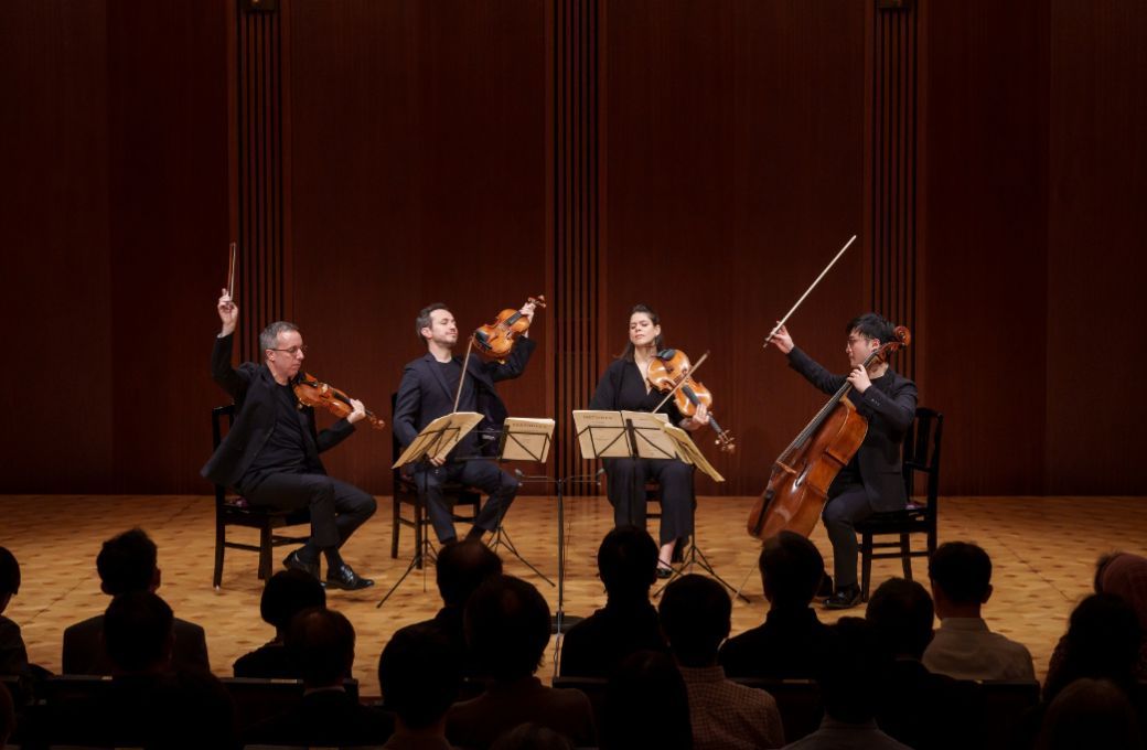 Quatuor &Eacute;b&egrave;ne &copy; Koji Iida | Suntory Hall