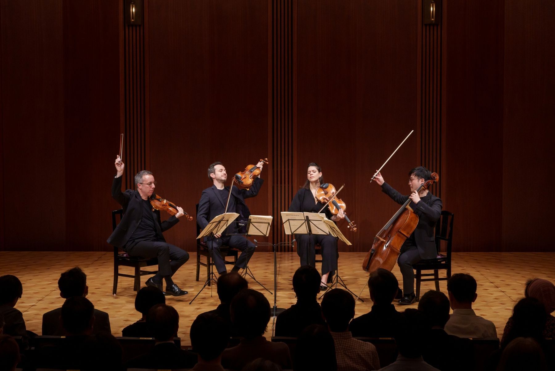 Quatuor Ébène &copy; Koji Iida | Suntory Hall
