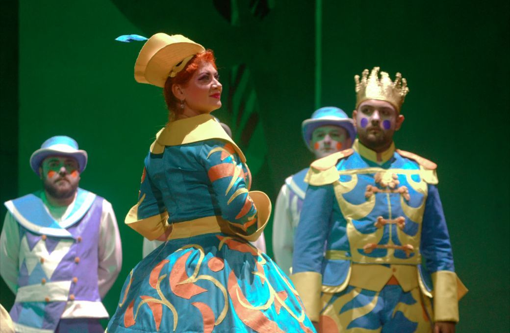 Florentina Soare (Angelina) and Alin Munteanu (Dandini) &copy; Andrei Grigore