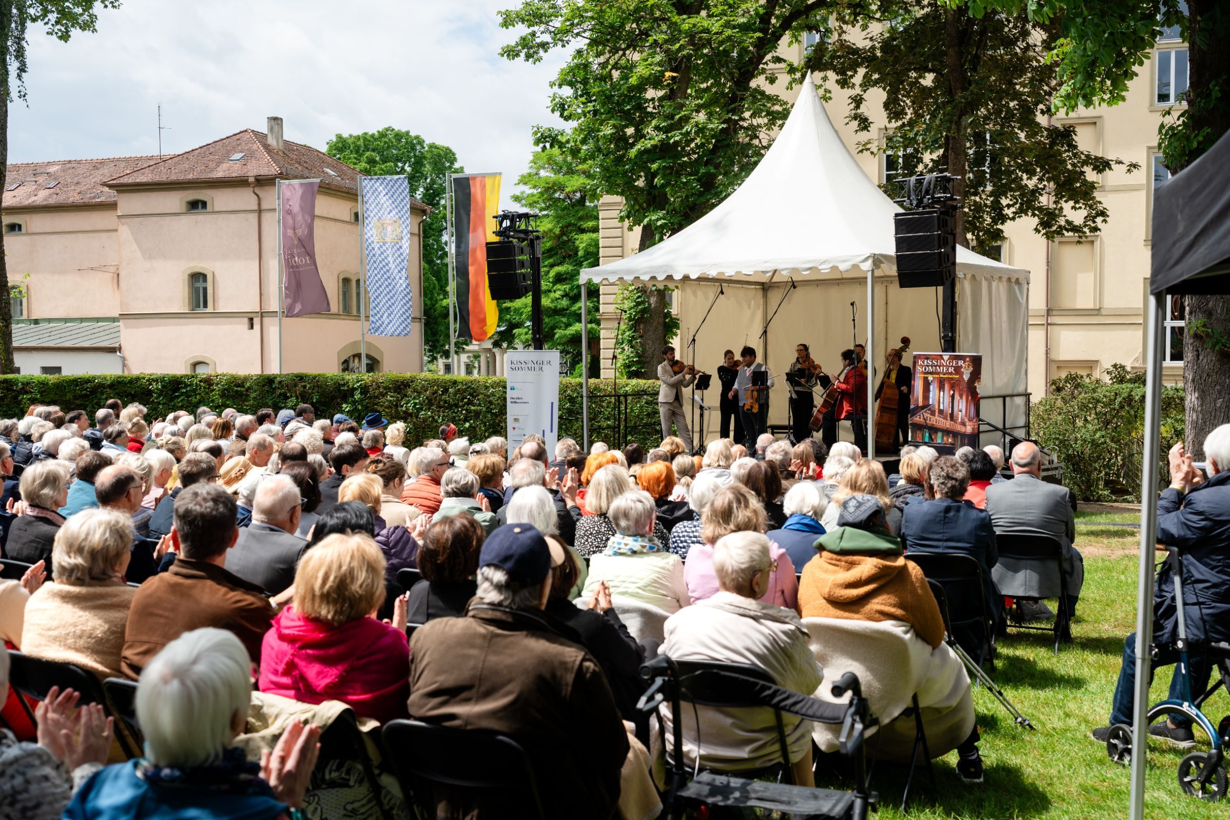 Jazz-Lunch beim Kissinger Sommer © Julia Milberger