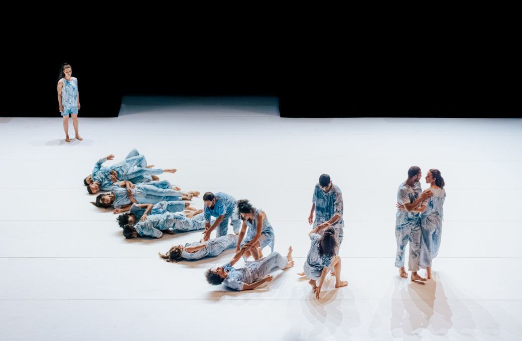 <i>Tenir le temps</i>, par le Ballet de l'Opéra de Tunis © Quentin Chevrier