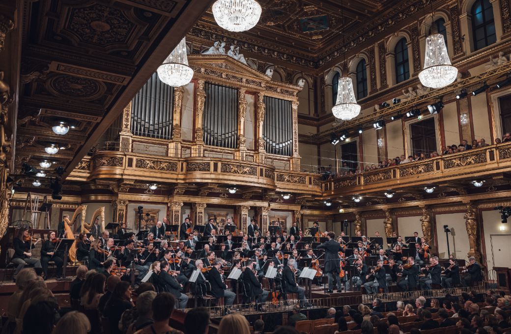 The Vienna Philharmonic in the Musikverein &copy; Wiener Philharmoniker | Niklas Schnaubel