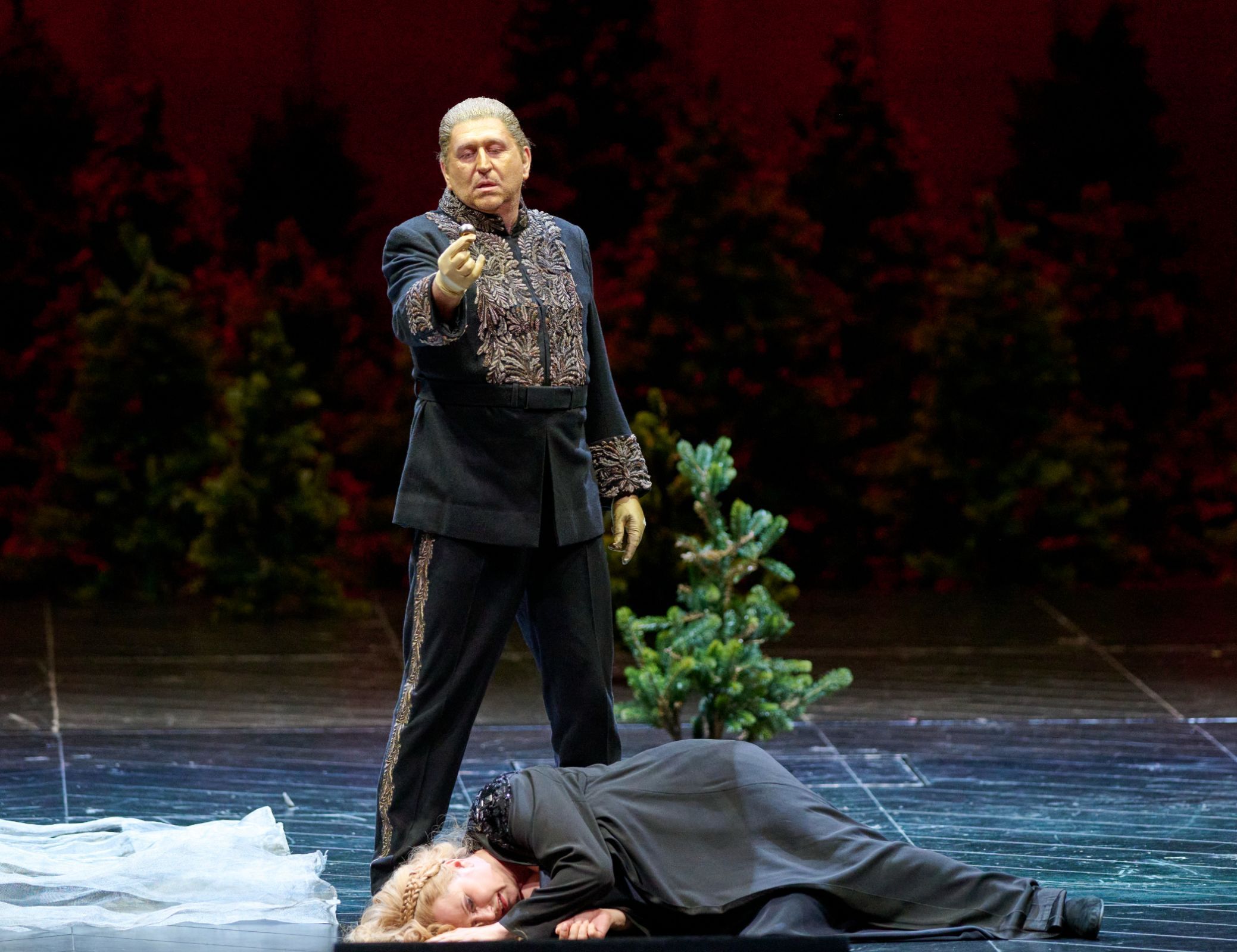 Andreas Schager (Siegfried) und Camilla Nylund (Brünnhilde) © Wiener Staatsoper | Michael Pöhn
