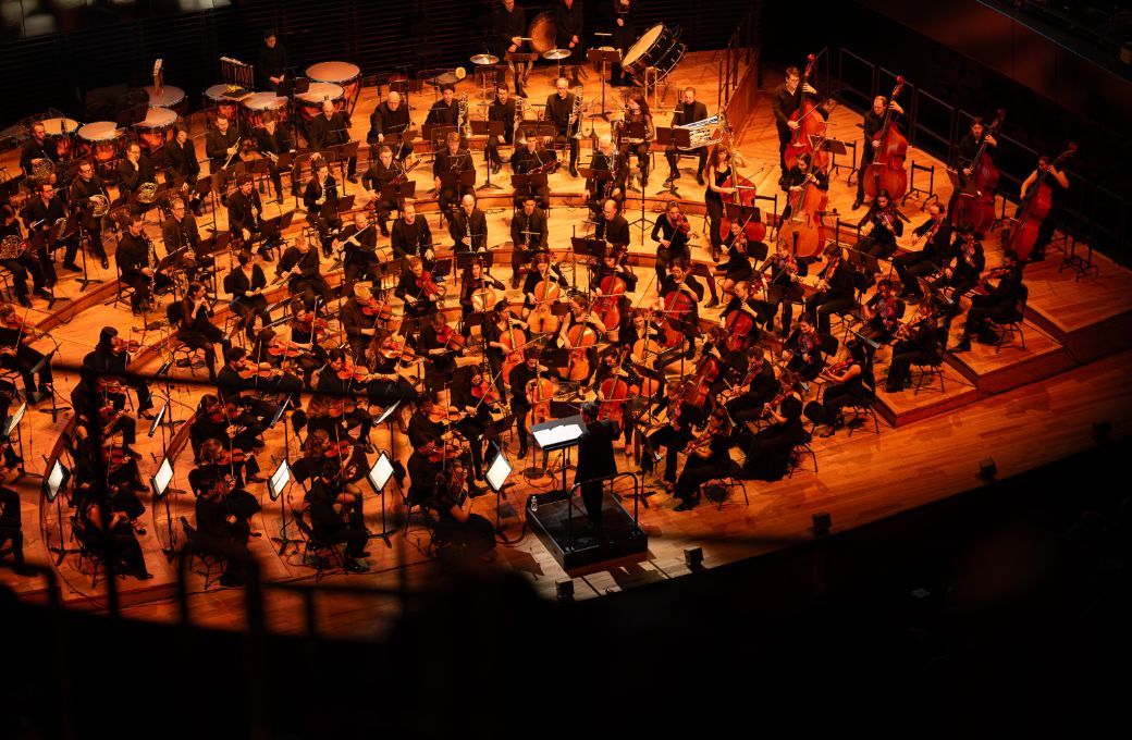 Elektra on the stage of the Grande Salle Pierre Boulez at the Philharmonie de Paris &copy; Evann Ali-Yahia