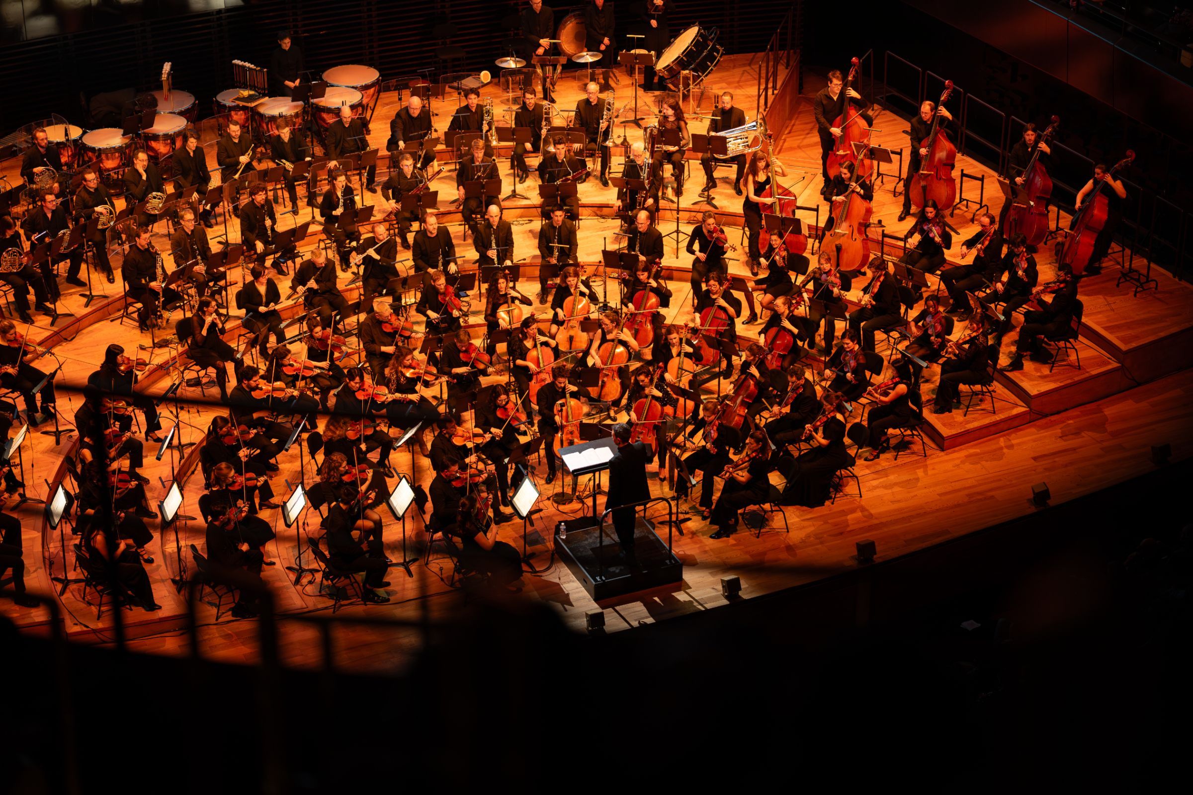 Elektra on the stage of the Grande Salle Pierre Boulez at the Philharmonie de Paris &copy; Evann Ali-Yahia