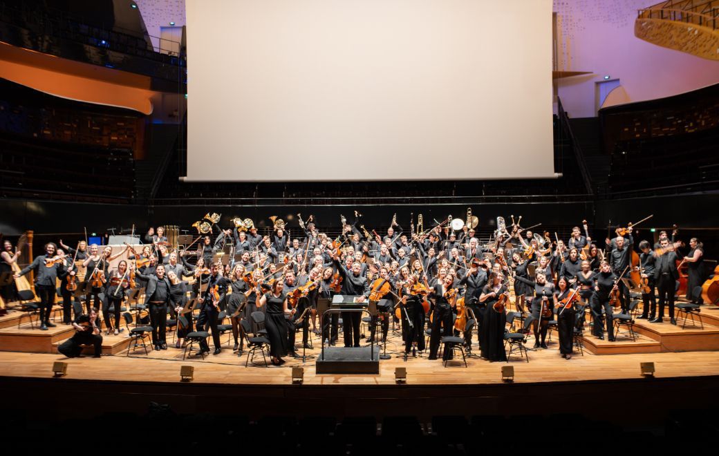 Elektra on the stage of the Grande Salle Pierre Boulez at the Philharmonie de Paris &copy; Evann Ali-Yahia