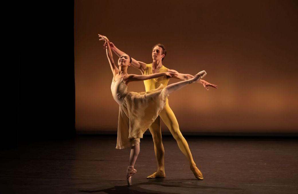 The Royal Ballet School in Frederick Ashton’s <i>Rhapsody</i> © The Royal Ballet School. Photographed by Rachel Cherry
