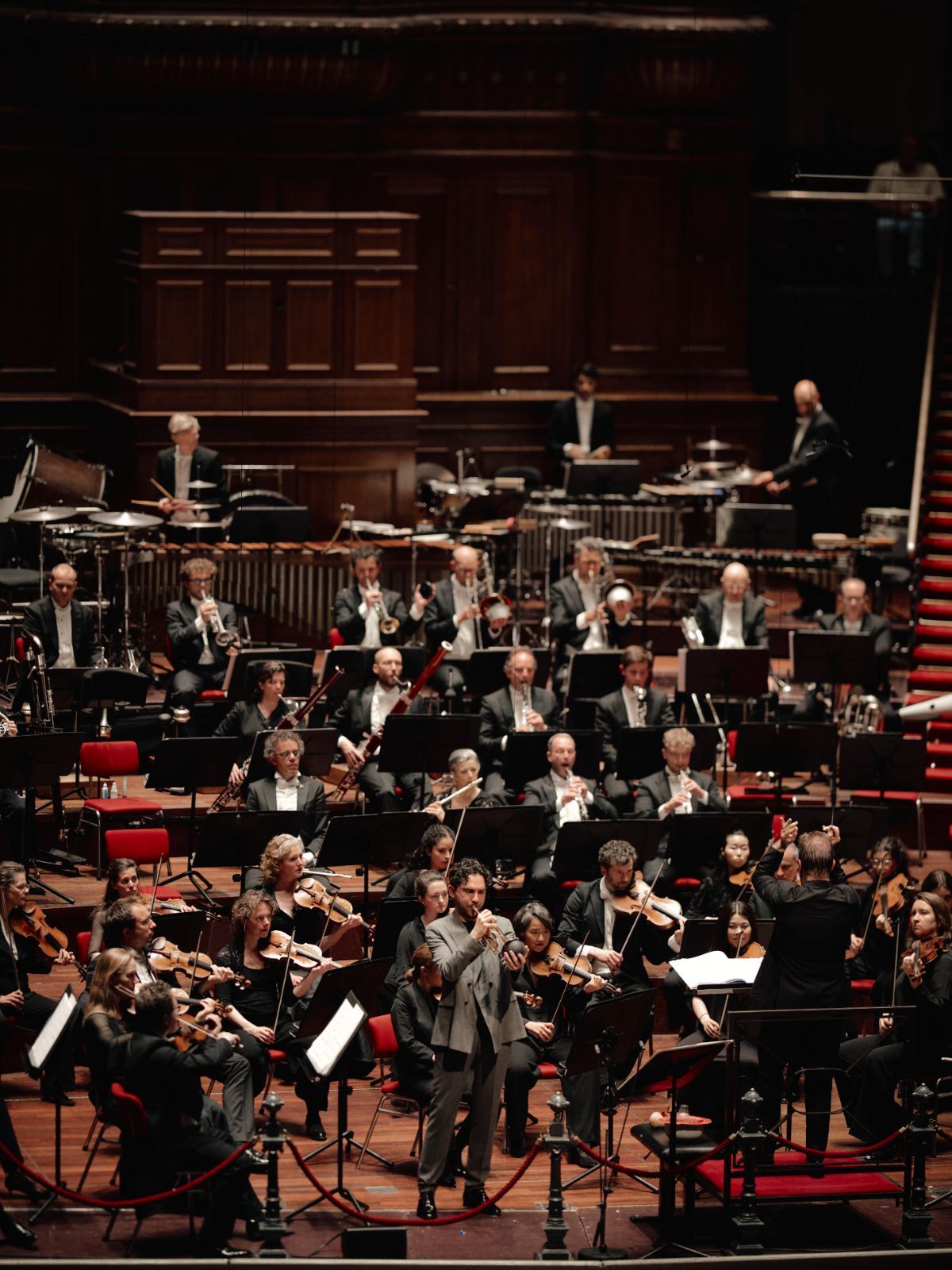 Miro Petkov and the Royal Concertgebouw Orchestra &copy; Milagro Elstak
