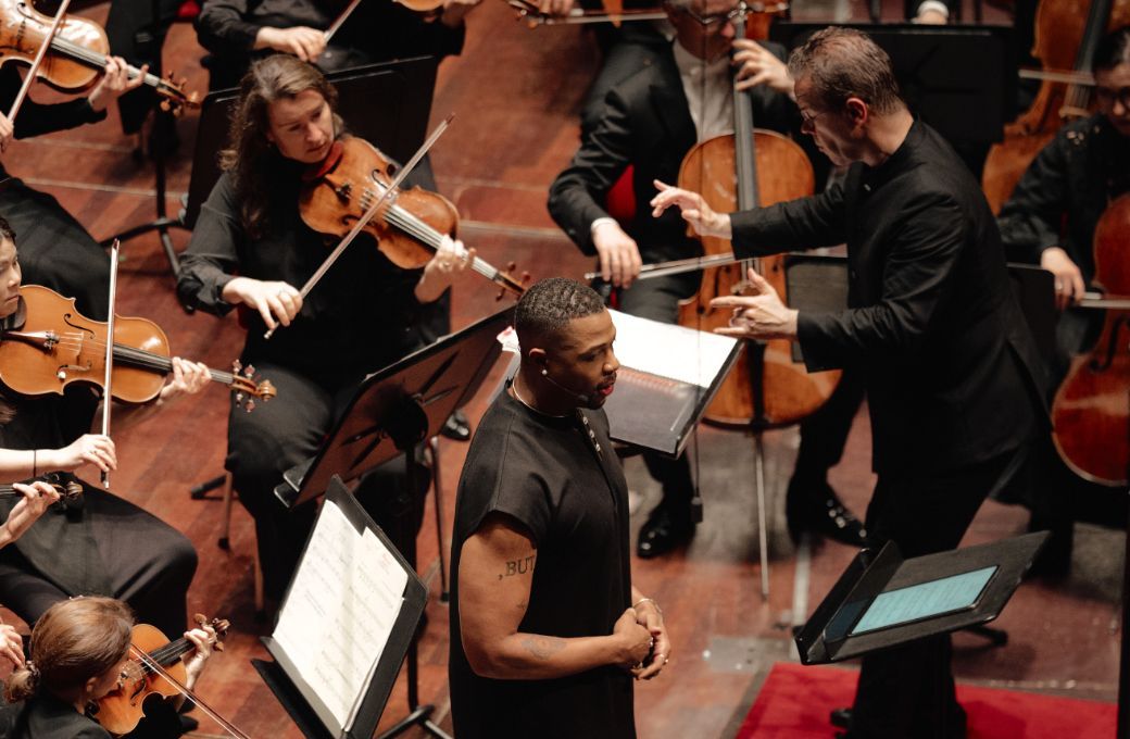Dav&oacute;ne Tines, Antony Hermus and the Royal Concertgebouw Orchestra &copy; Milagro Elstak