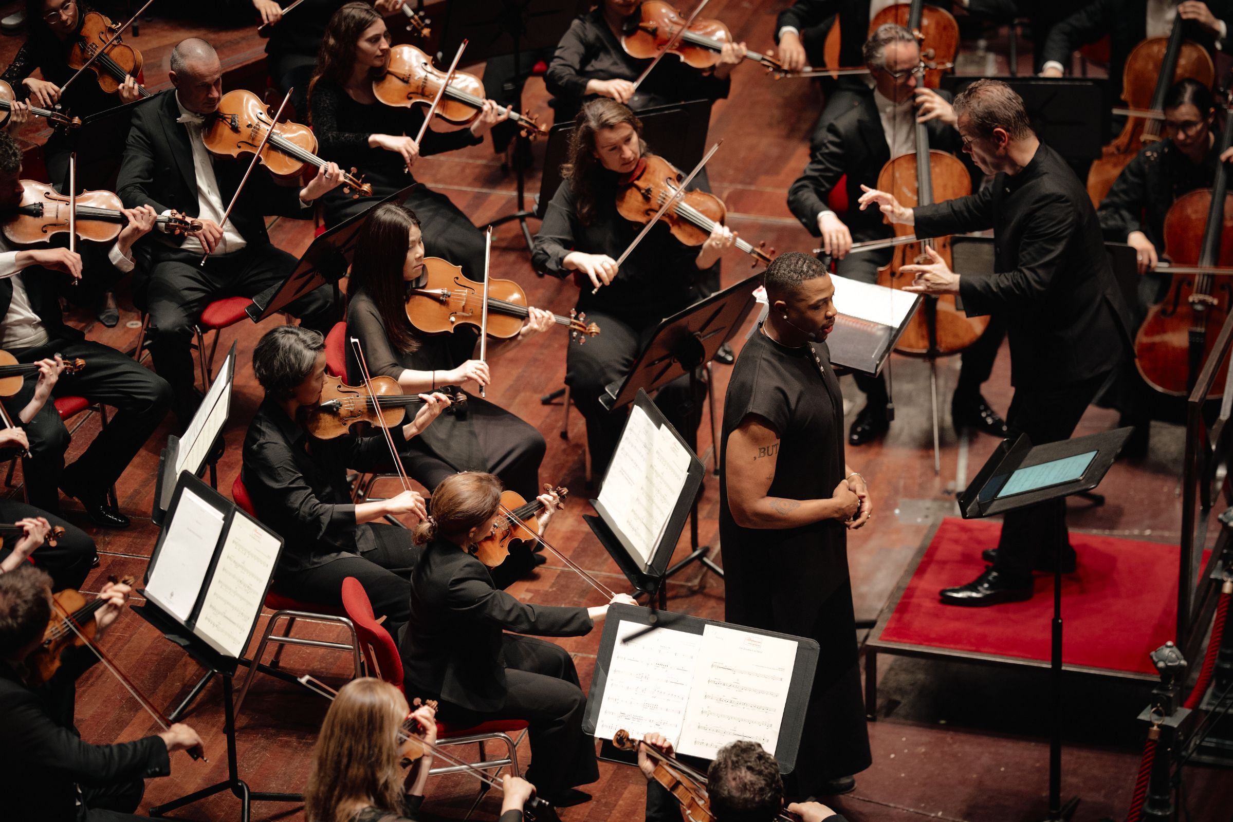 Davóne Tines, Antony Hermus and the Royal Concertgebouw Orchestra &copy; Milagro Elstak