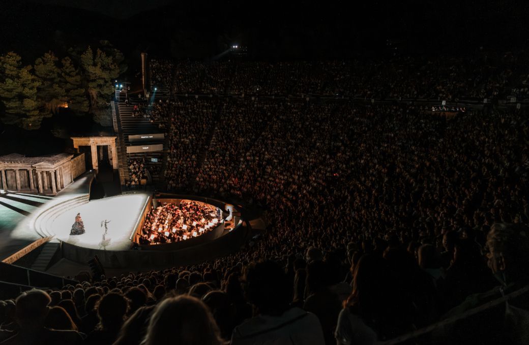 <i>Medea</i> at Epidaurus © A. Simopoulos