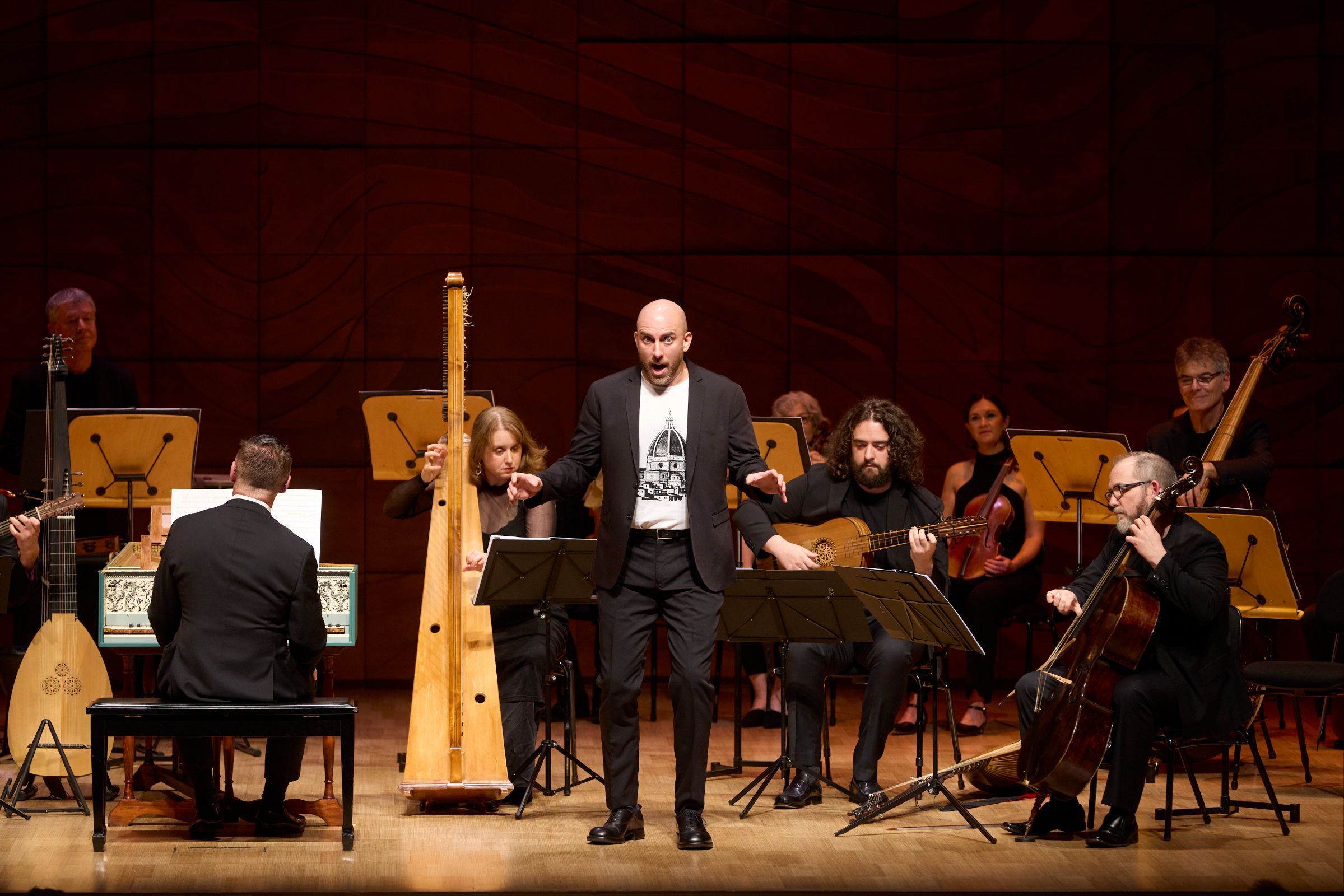 Renato Dolcini and the Australian Brandenburg Orchestra © Laura Maraniti