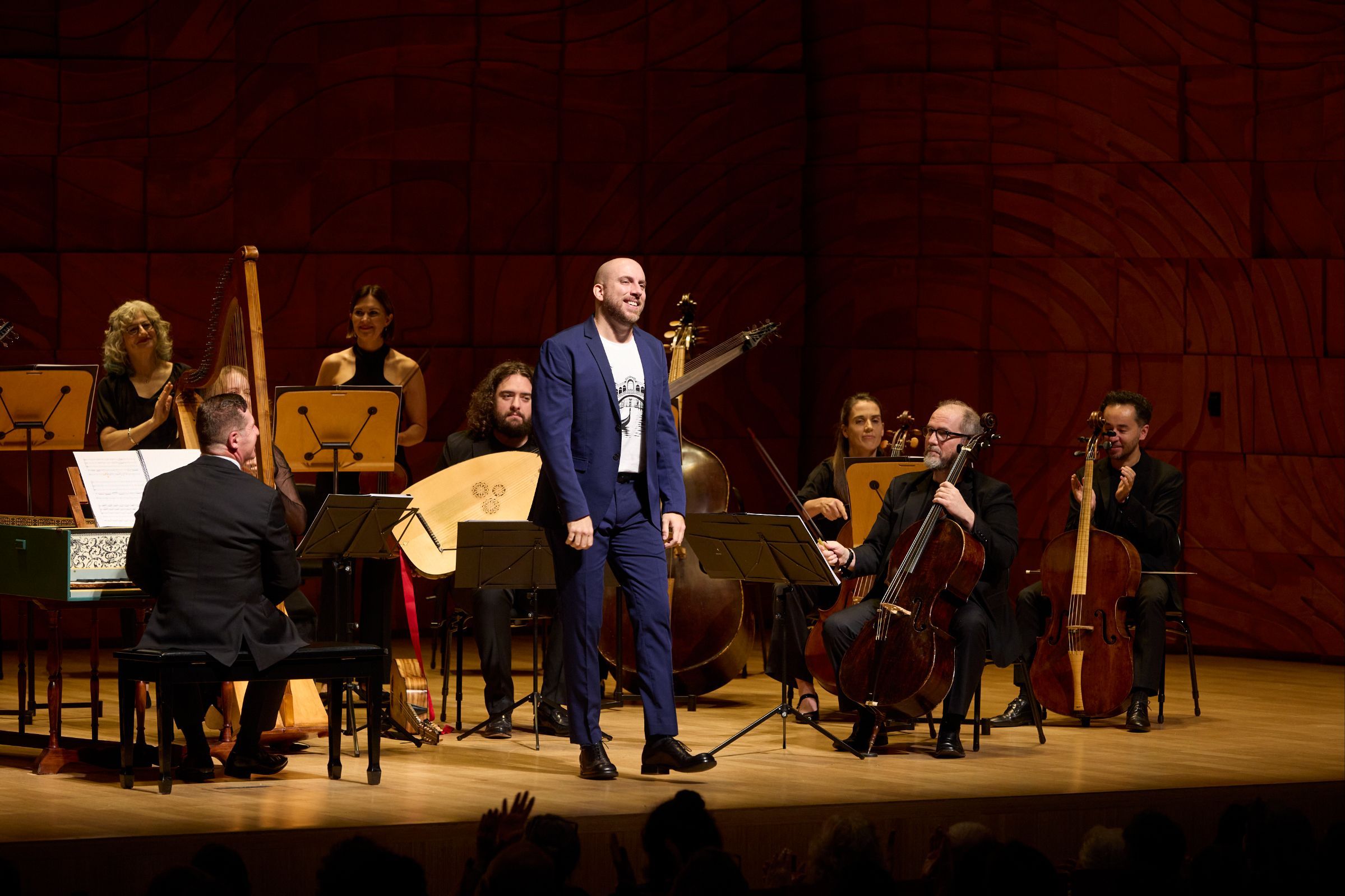 Renato Dolcini and the Australian Brandenburg Orchestra © Laura Maraniti