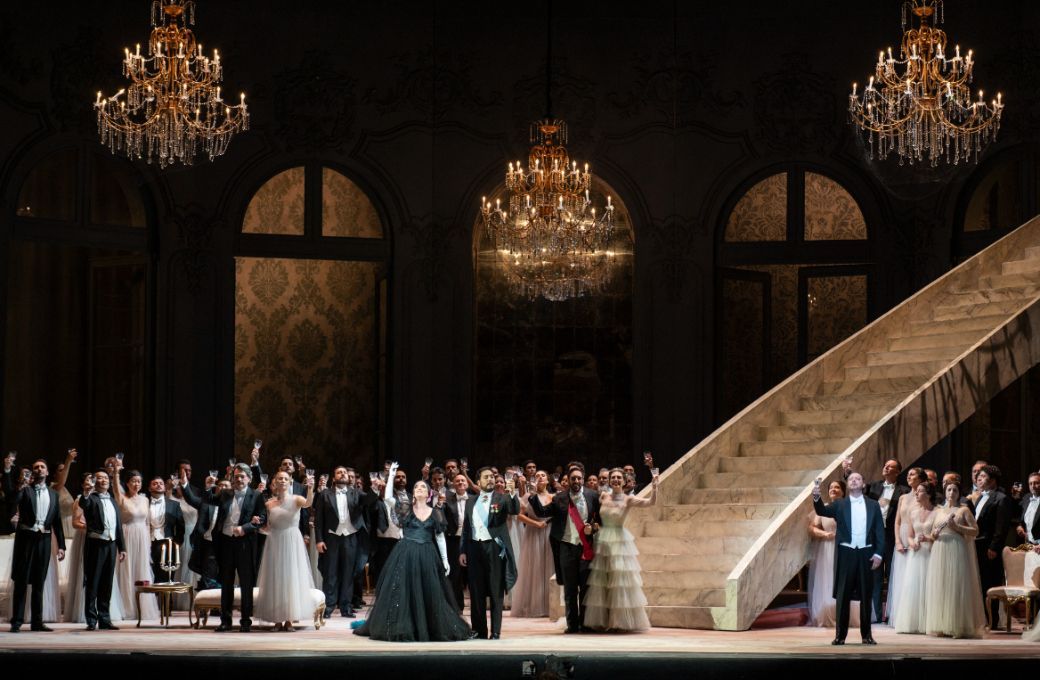 <i>La traviata</i> at the Teatro dell'Opera di Roma © Fabrizio Sansoni | Teatro dell'Opera di Roma