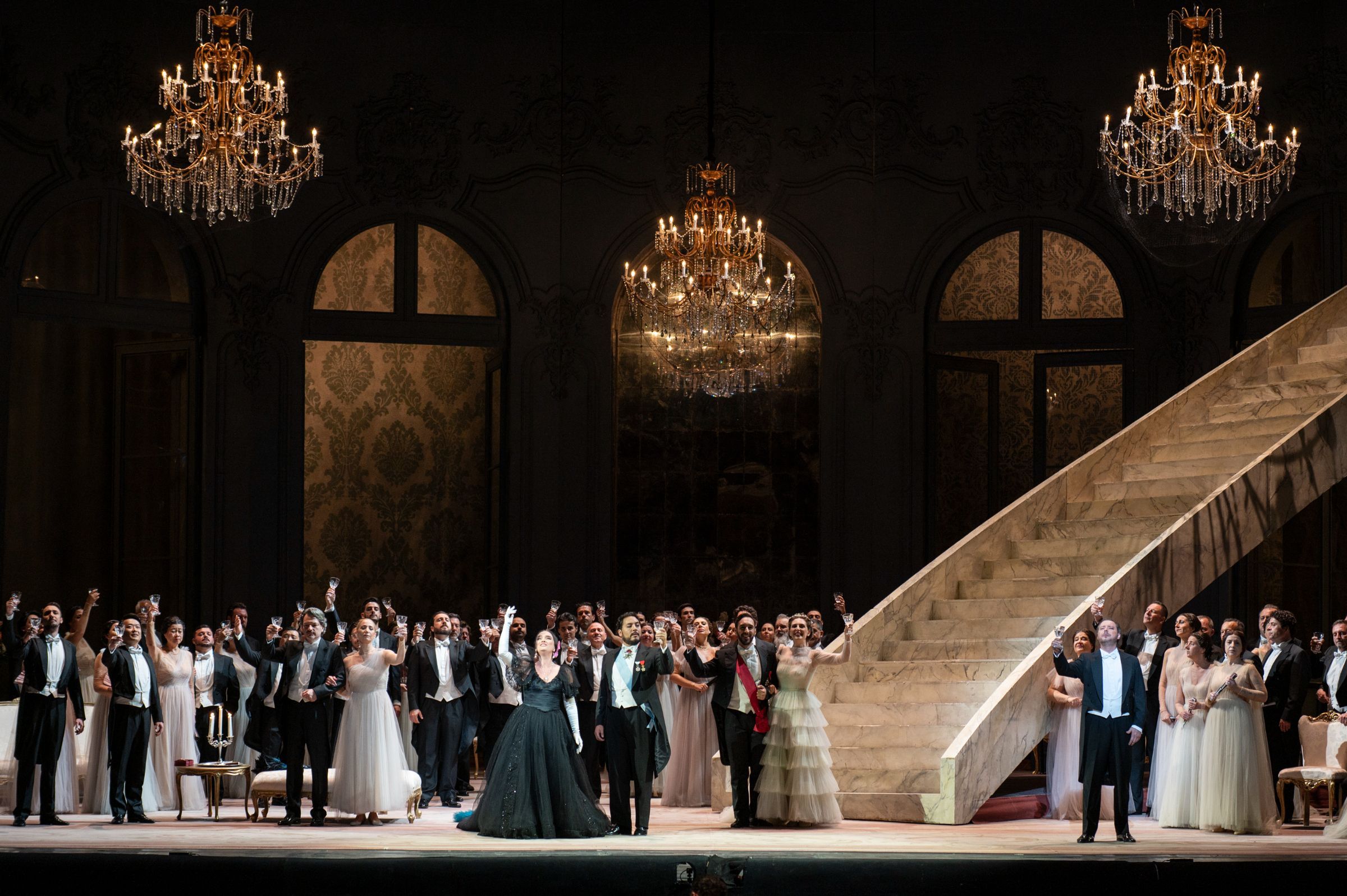 <i>La traviata</i> at the Teatro dell'Opera di Roma © Fabrizio Sansoni | Teatro dell'Opera di Roma